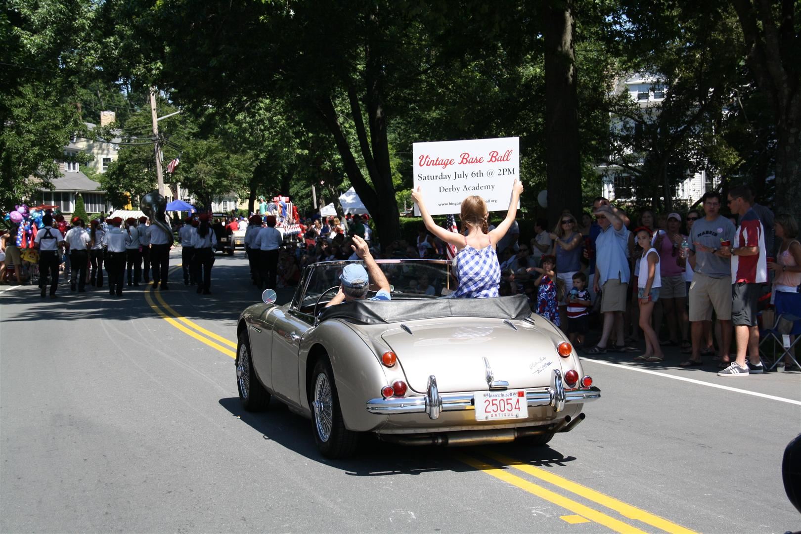 Vintage Baseball Game Procession 2
